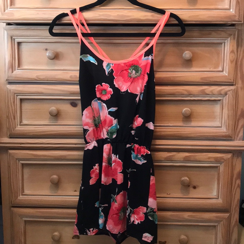 Floral romper!